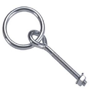 Screw Bolt With Ring, Zinc Plated, Screw Bolt, Zinc Plated Screw Bolt with Ring
