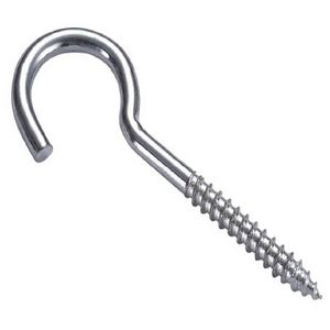 Screw Hook, Zinc Plated, Hook, Zinc Plated Screw Hook, Stainless Steel Screw Hook