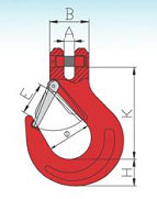 G80 Clevis Sling Hook with Latch