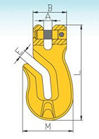 G80 Special Clevis Shortening Hook