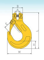G80 European Type Clevis Slip Hook