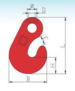 G80 Heavy Duty Eye Hook