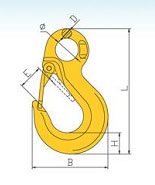 G80 Eye Slip Hook