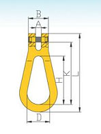G80 Clevis Reeving Link