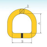 G80 Welded D Ring