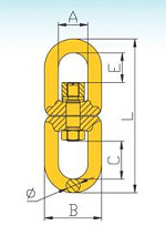 G80 Forged Swivel with Bearing