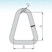 Triangle Welded Ring
