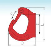 G80 Weld-On Hook Regular Type