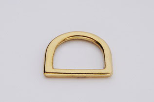 Solid Brass D Ring, FD452B