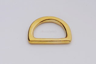Solid Brass D Ring, FDBD