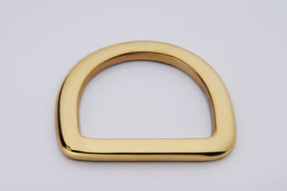 Solid Brass D Ring, FD1356B