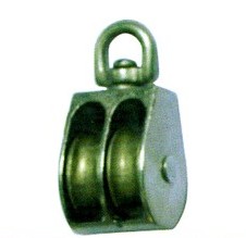 Double Sheave Pulley, Swivel